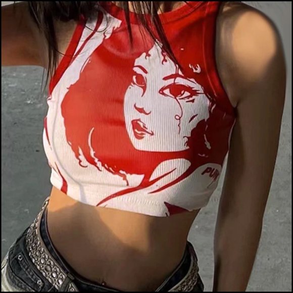 Cute Graphic Tank Top! NWOT! - Picture 1 of 3